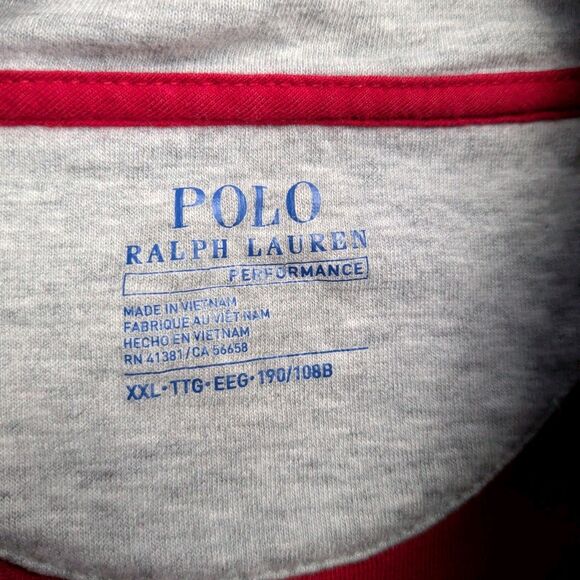 Polo Ralph Lauren Sweater Mens 2XL Pullover 1/4 Zip Performance Golf Preppy - Picture 3 of 11